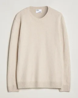 Ivory merino knit jumper